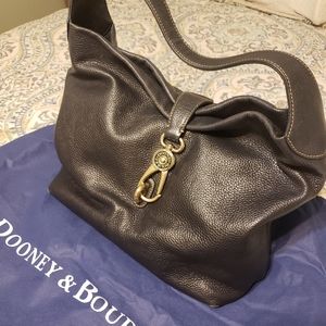 Belvedere logo lock shoulder bag